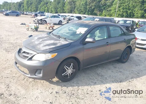 2011 Toyota Corolla Le from USA, damaged, VIN 2T1BU4EE1BC545528